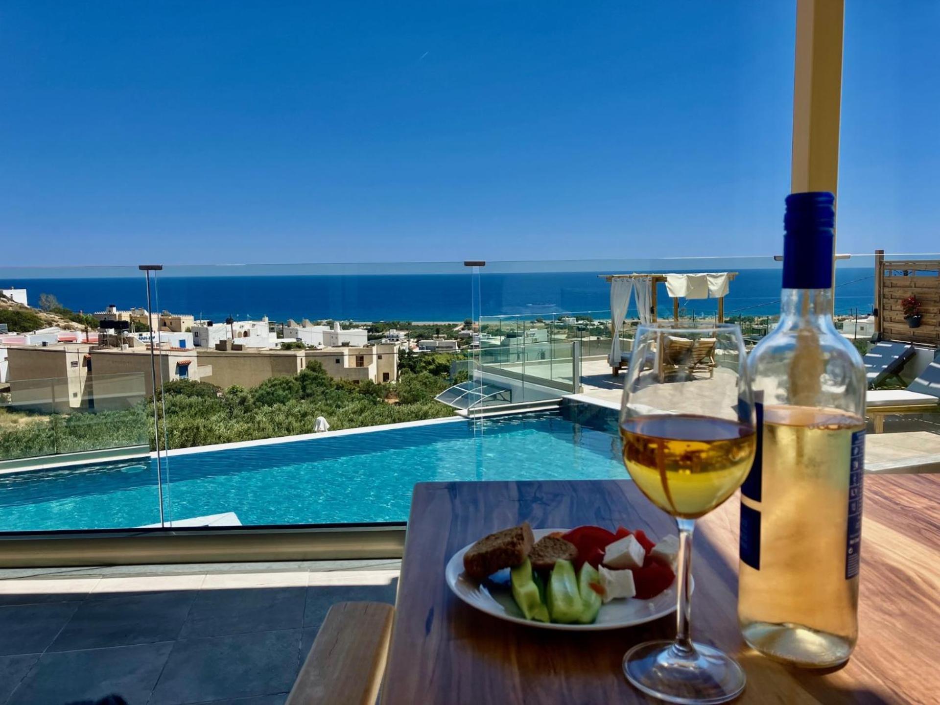 Zax Sea View Villas Jerápetra Kültér fotó